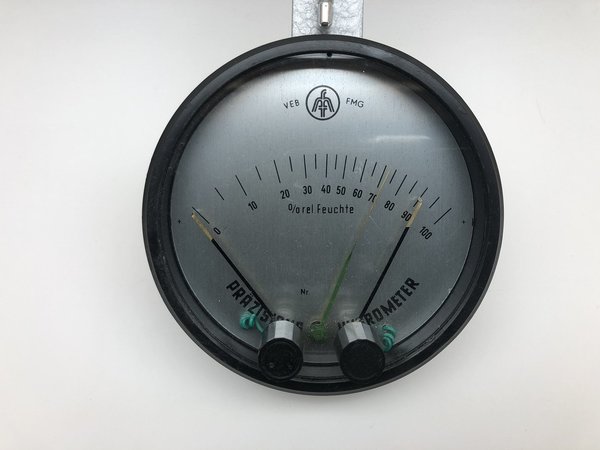 DDR Kontakt Haar Hygrometer Thermometer Nr. 203