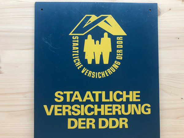 Staatliche Versicherung der DDR Werbung Reklame