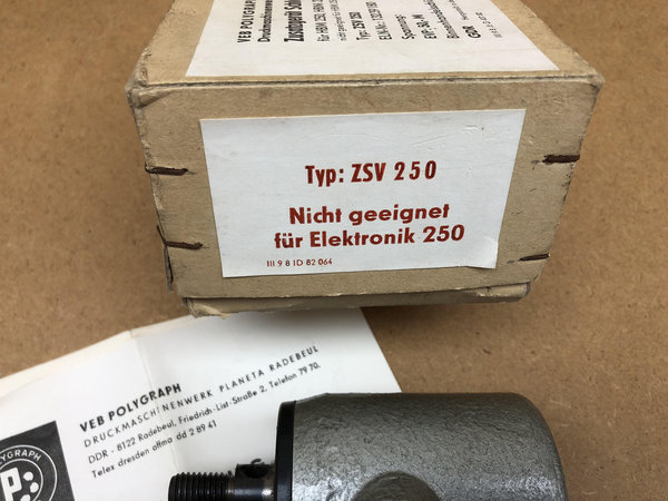 Schlagbohrvorsatz ZSV 250 Zusatzgerät für HBM 250 DDR