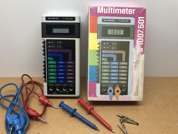 DDR Multimeter G-1007.501 RFT Messgerät